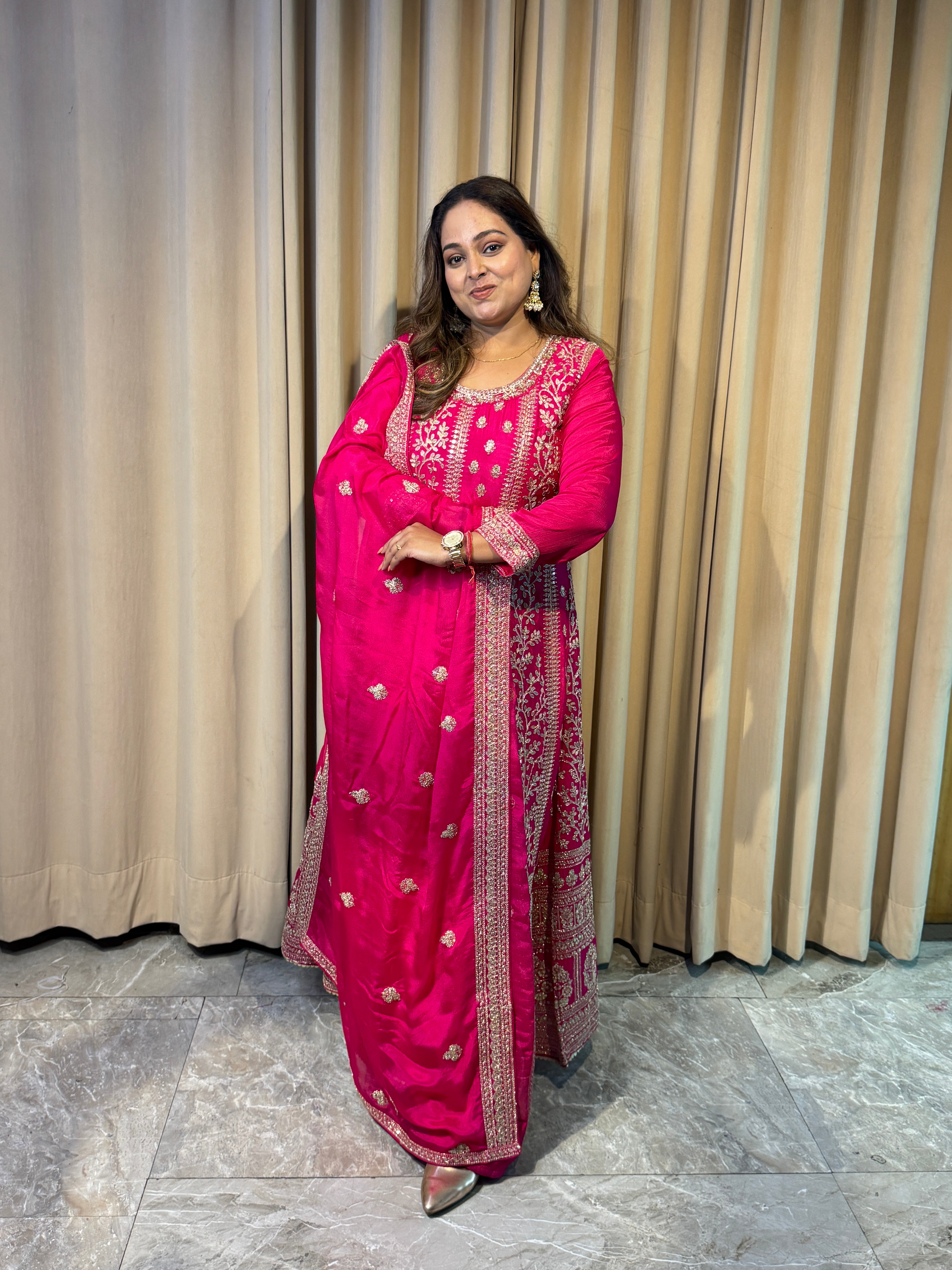 Rani Zari Royale Anarkali