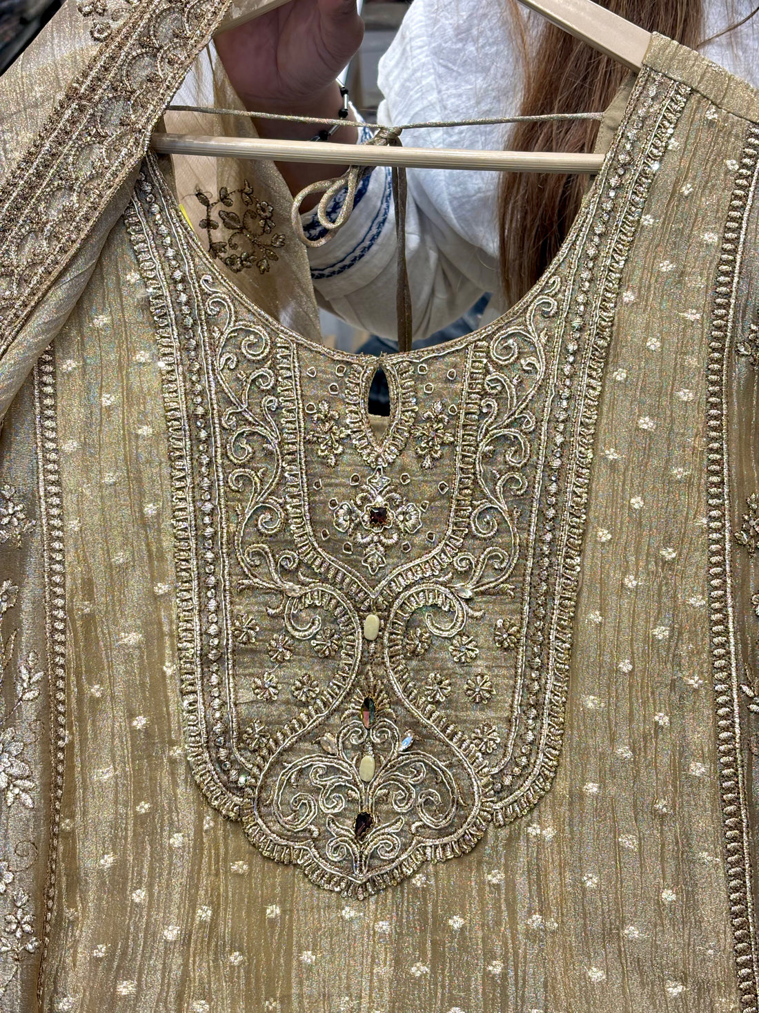 Readymade Long A-Line Anarkali