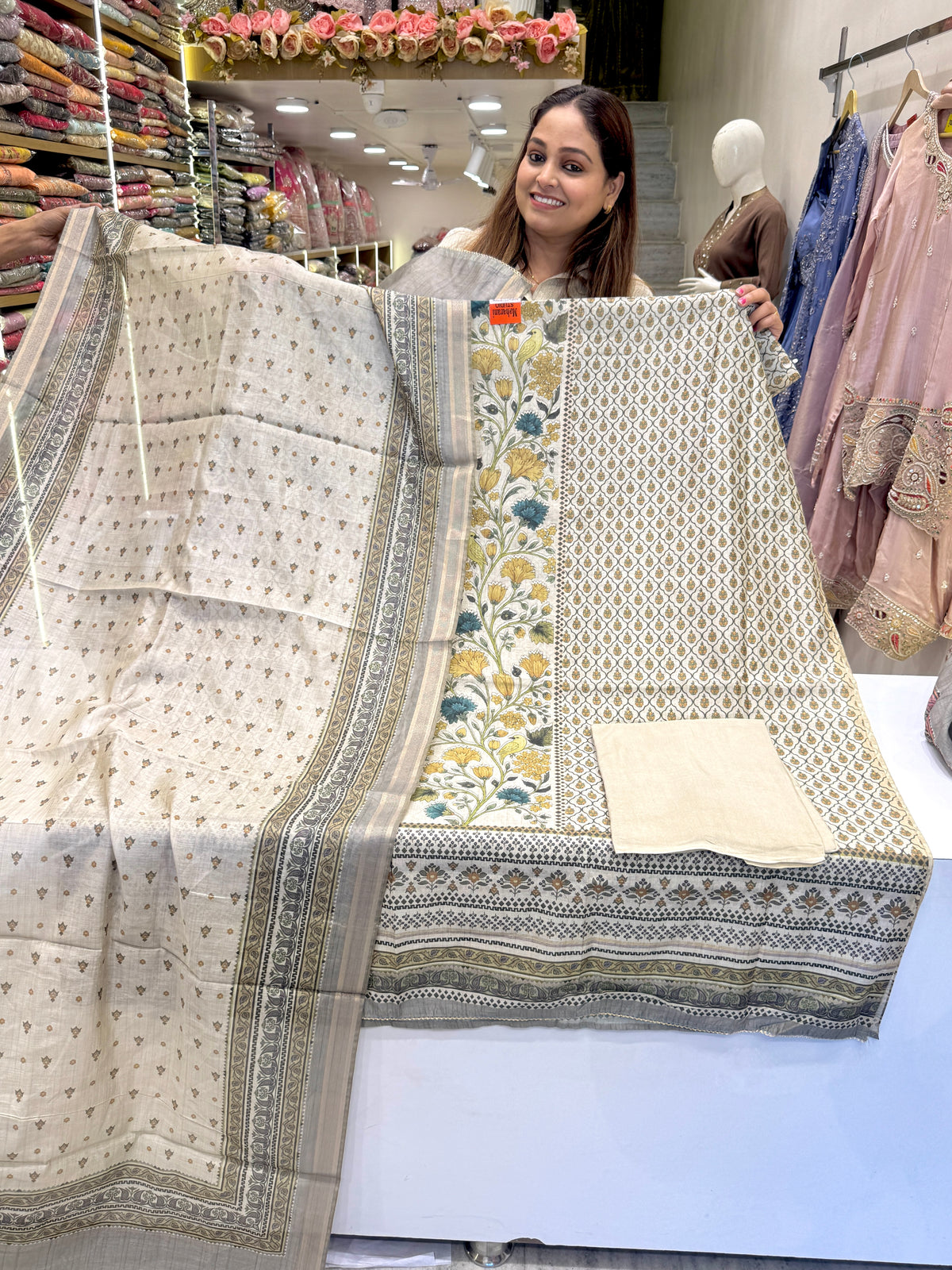 Maheshwari Silk Suit Collection