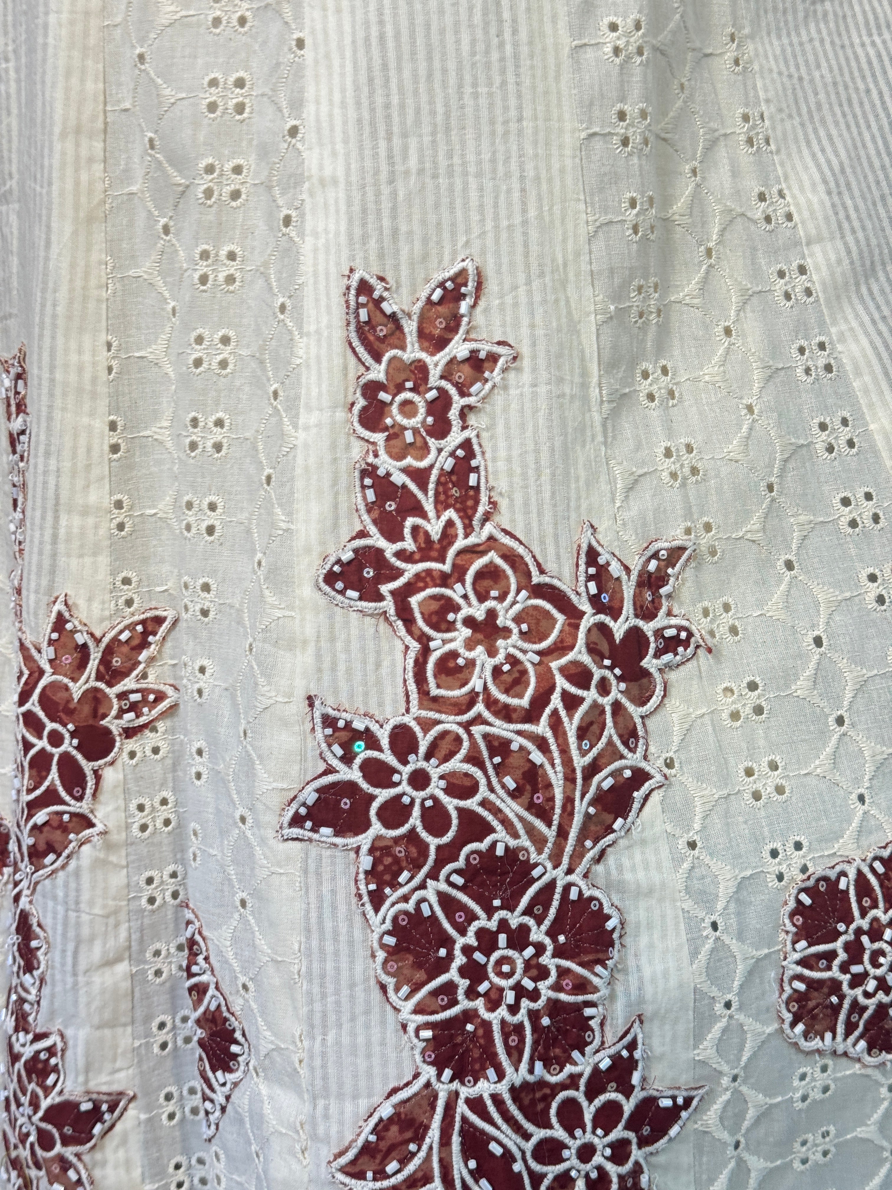 Ivory Bloom Anarkali Suit
