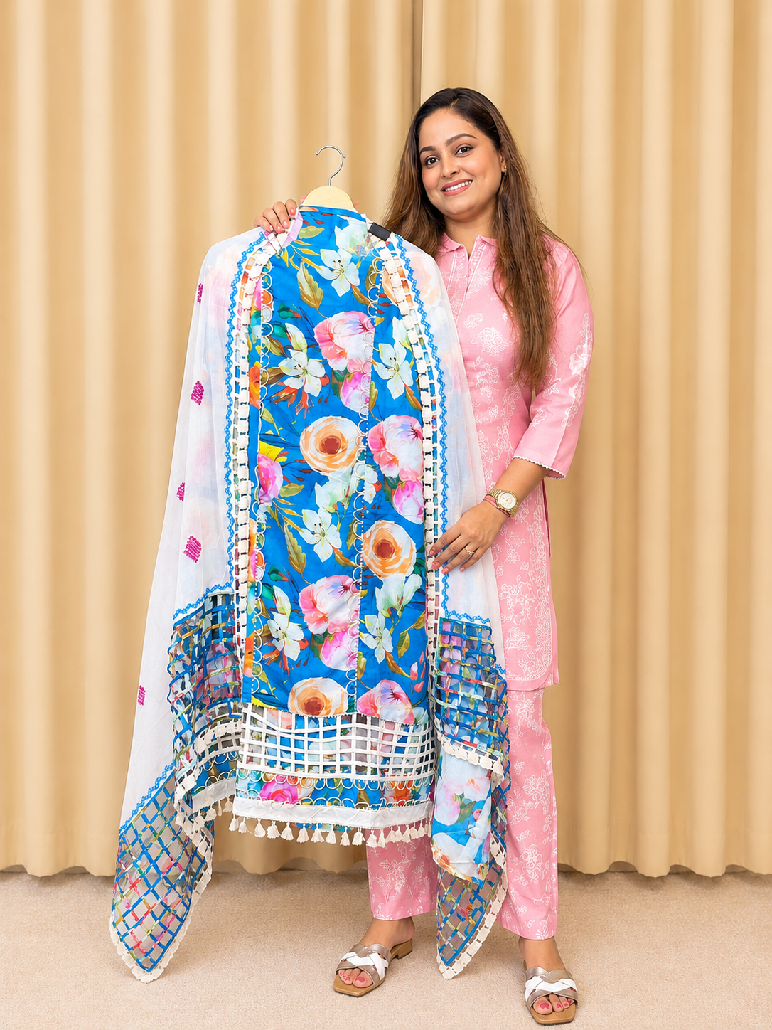 Gulbahar Cotton Farshi Salwar Set