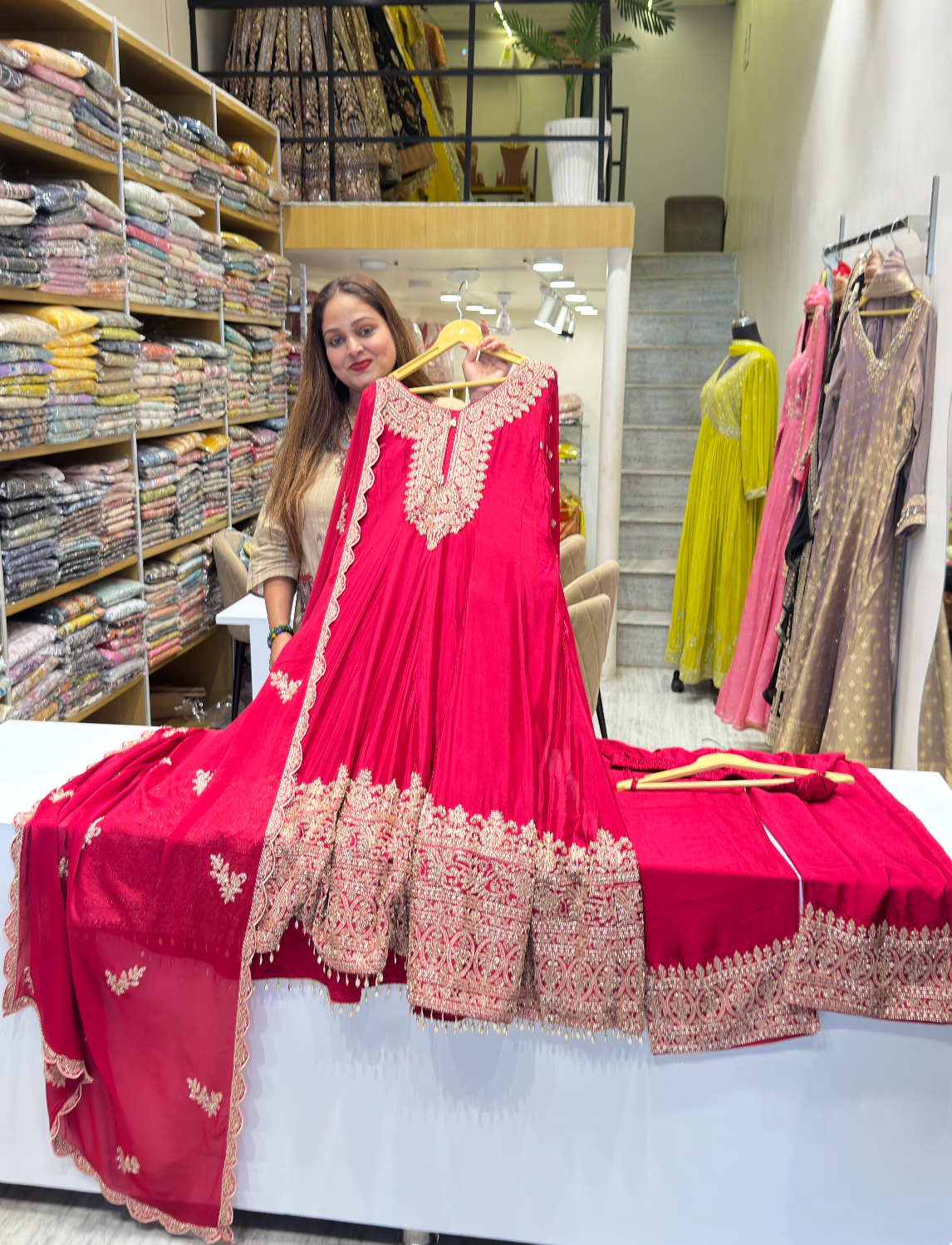 Rani Noor Luxury Partywear Suit Set