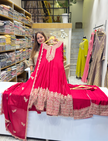 Rani Noor Luxury Partywear Suit Set