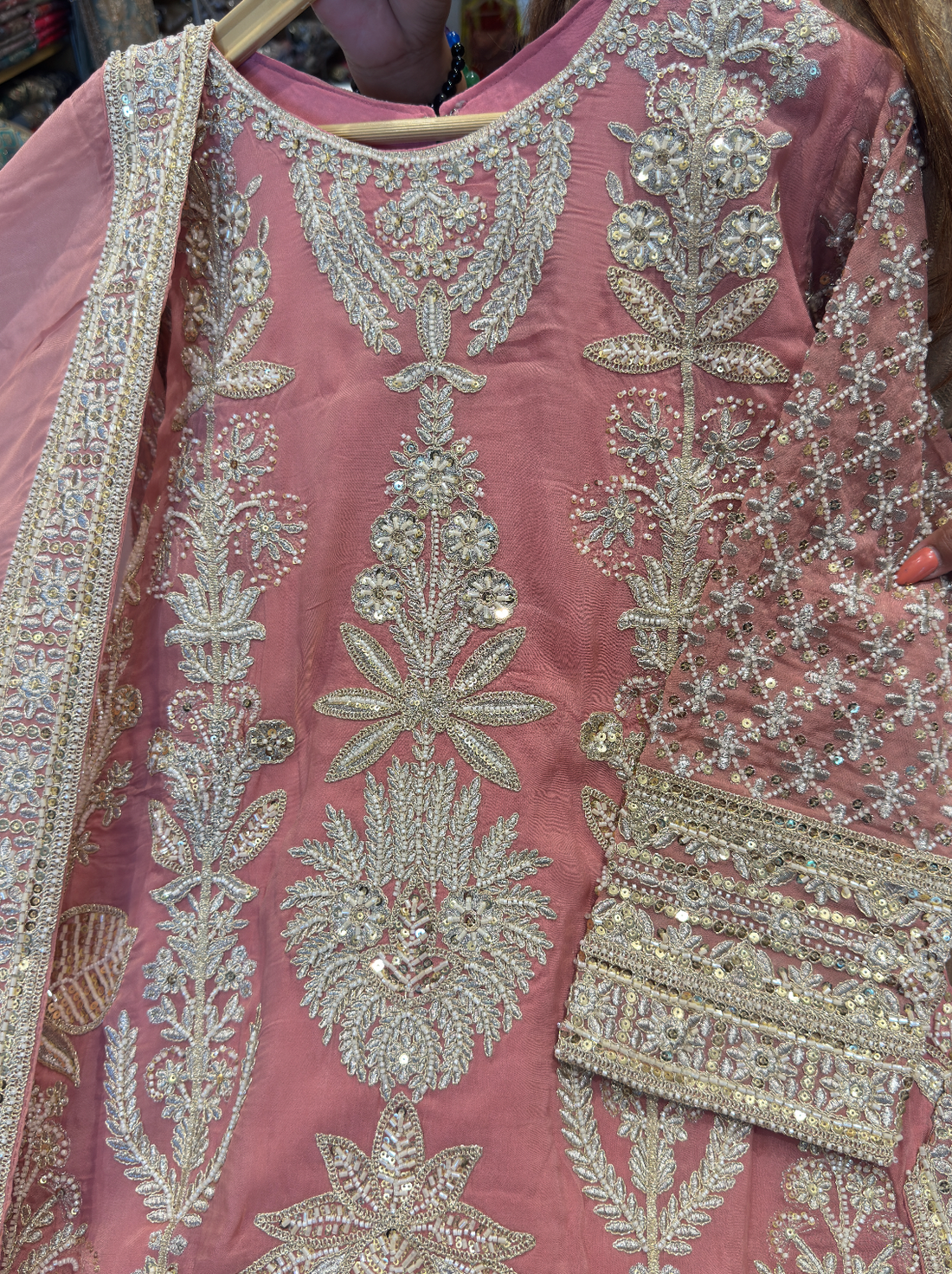 Gulabari Royale Embroidered Partywear Suit
