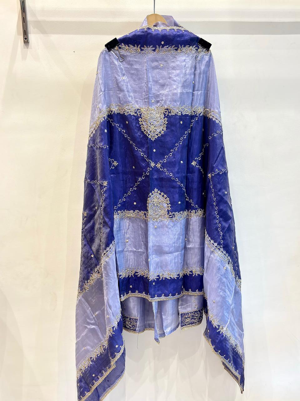 Heavy Embroidered Unstitched Suit