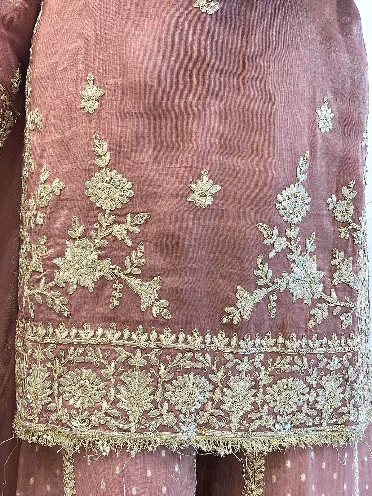Shimmer Short Shirt with Flair