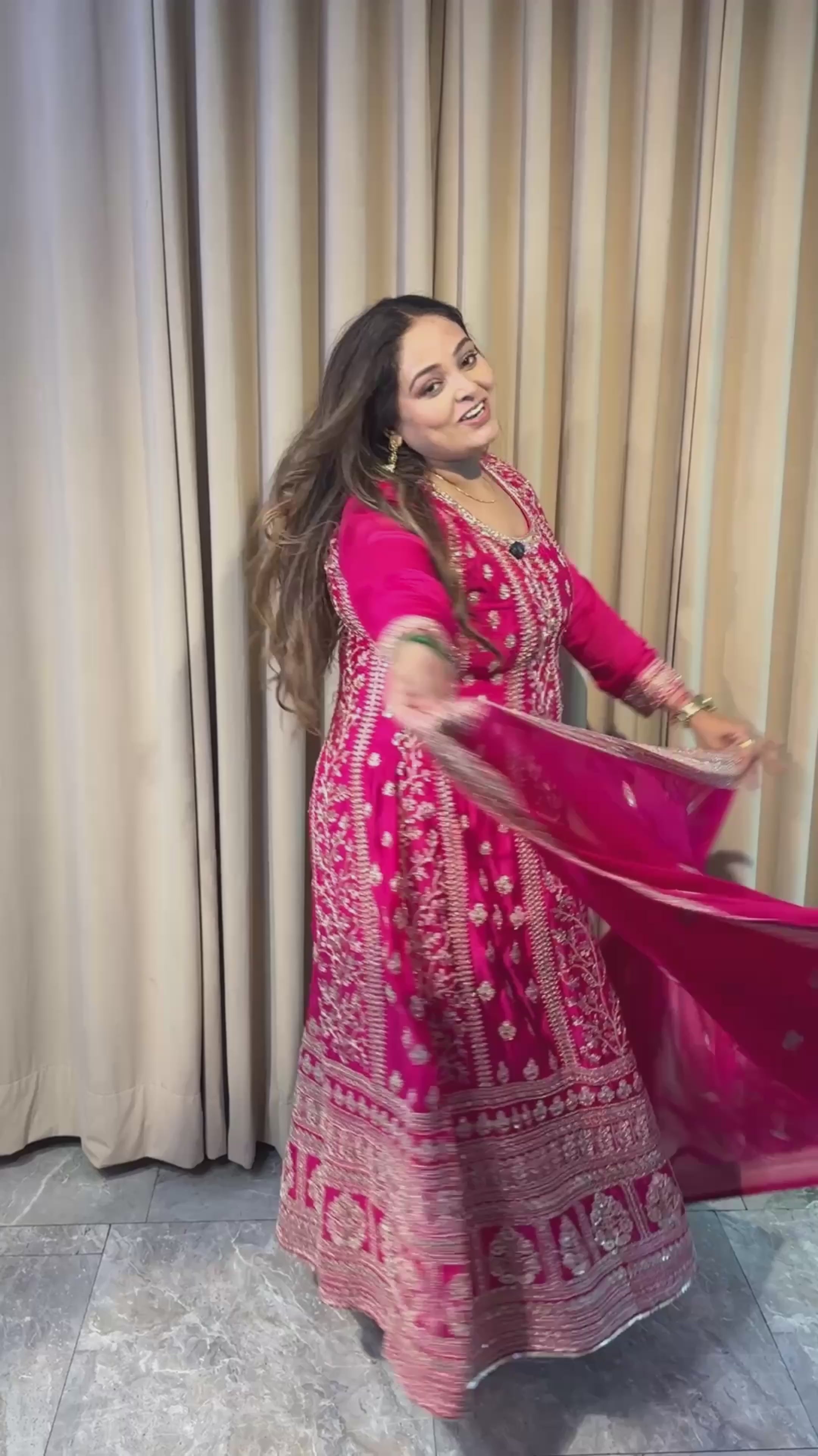 Rani Zari Royale Anarkali